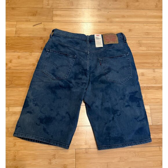 Levi’s 569 Loose Straight Denim Shorts | Stretch | Size 30 | Dark Wash | NWT - Picture 6 of 6